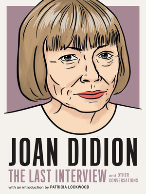 cover image of Joan Didion